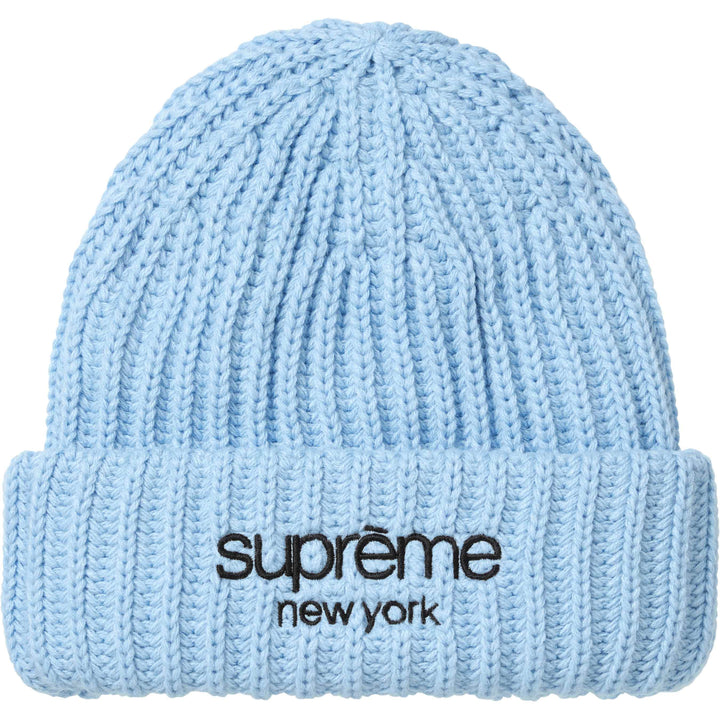帽子 Supreme ClassicLogo Chunky Ribbed Beanie Classic Logo Chunky Ribbed Beanie - Shop - Supreme