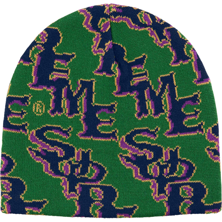 Slanted Gothic Outline Beanie - Shop - Supreme