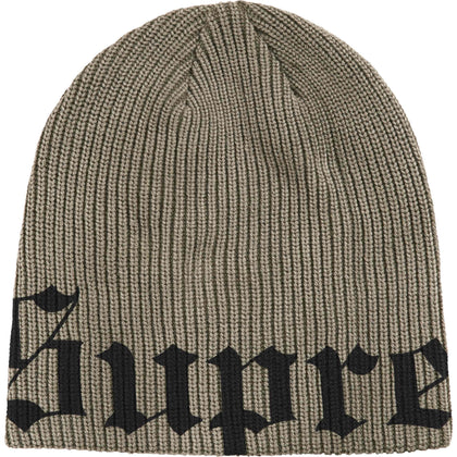 Old English Printed Beanie
