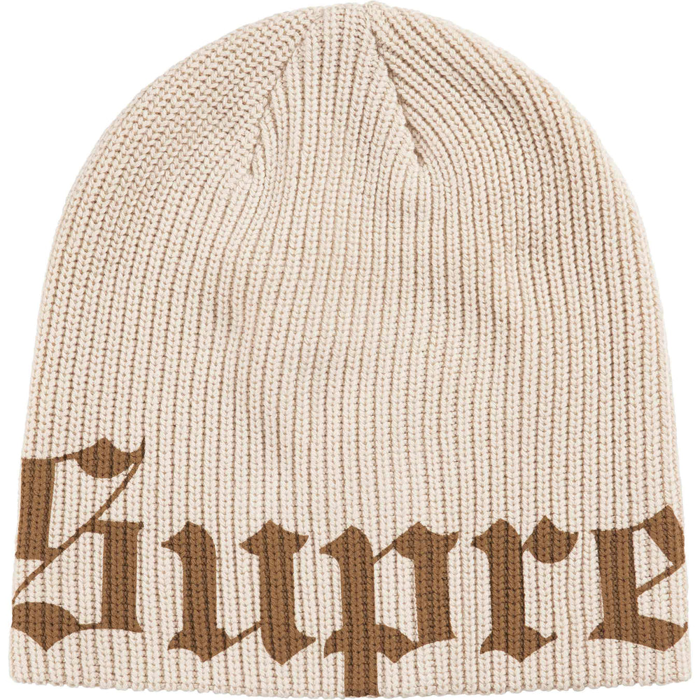 Old English Printed Beanie