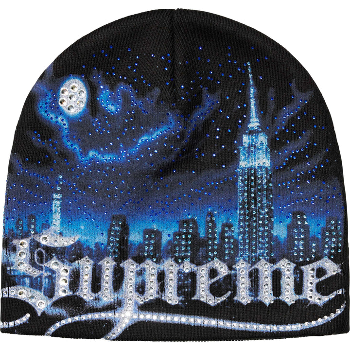 Supreme Beanie ネイビー　アクリル Cityscape Beanie - Shop - Supreme