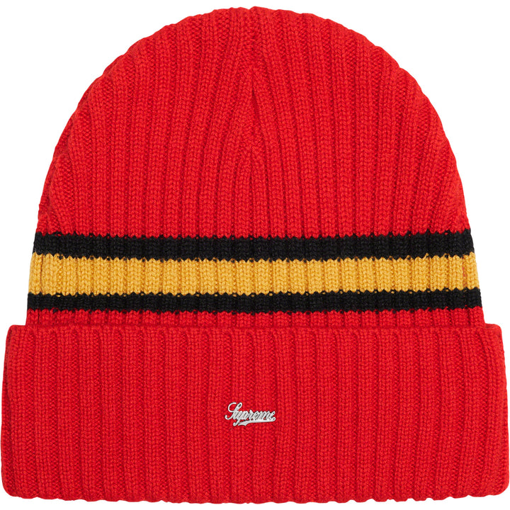 Striped Cashmere Beanie