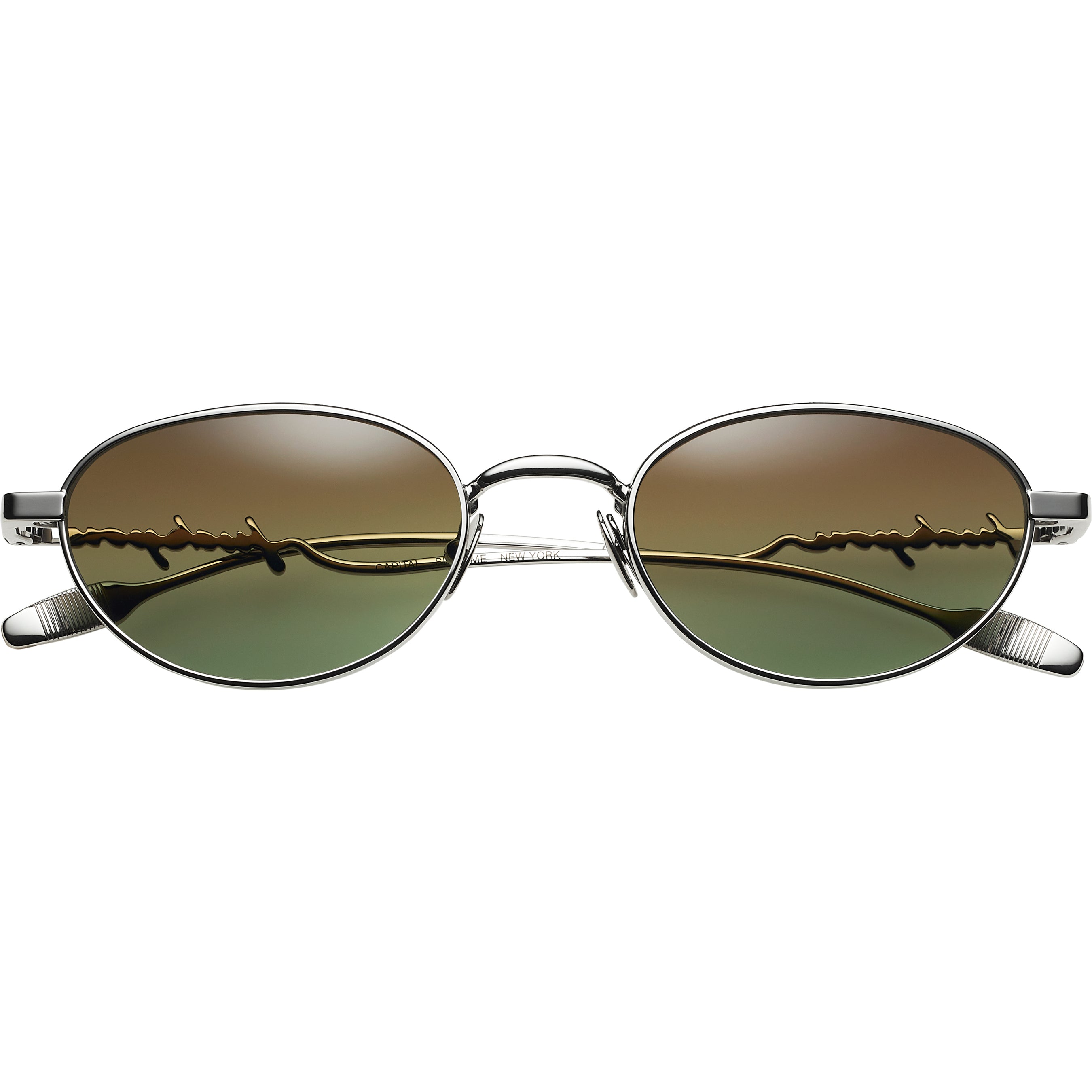 小物 supreme capital sunglasses gold Supreme Capital Sunglasses Gold - SS25 - US