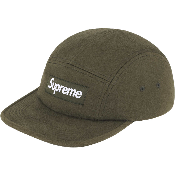 Supreme Desert Camo Loro Piana Wool discount Box Logo Camp Cap Hat Authentic Made In USA