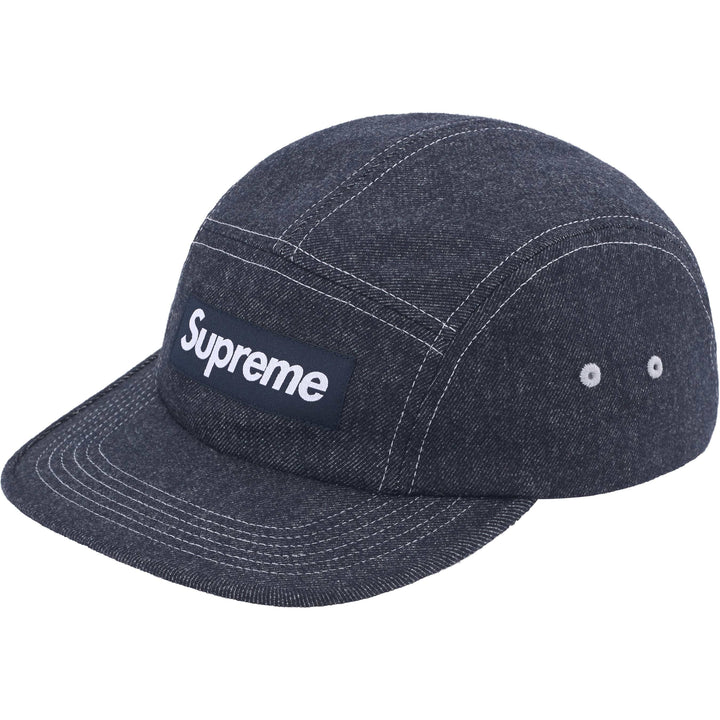 Supreme 5 top Panel Plum Wool Cap