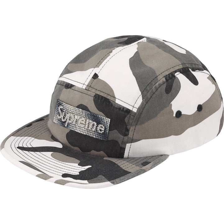 Rhinestone Label Camp Cap - Shop - Supreme