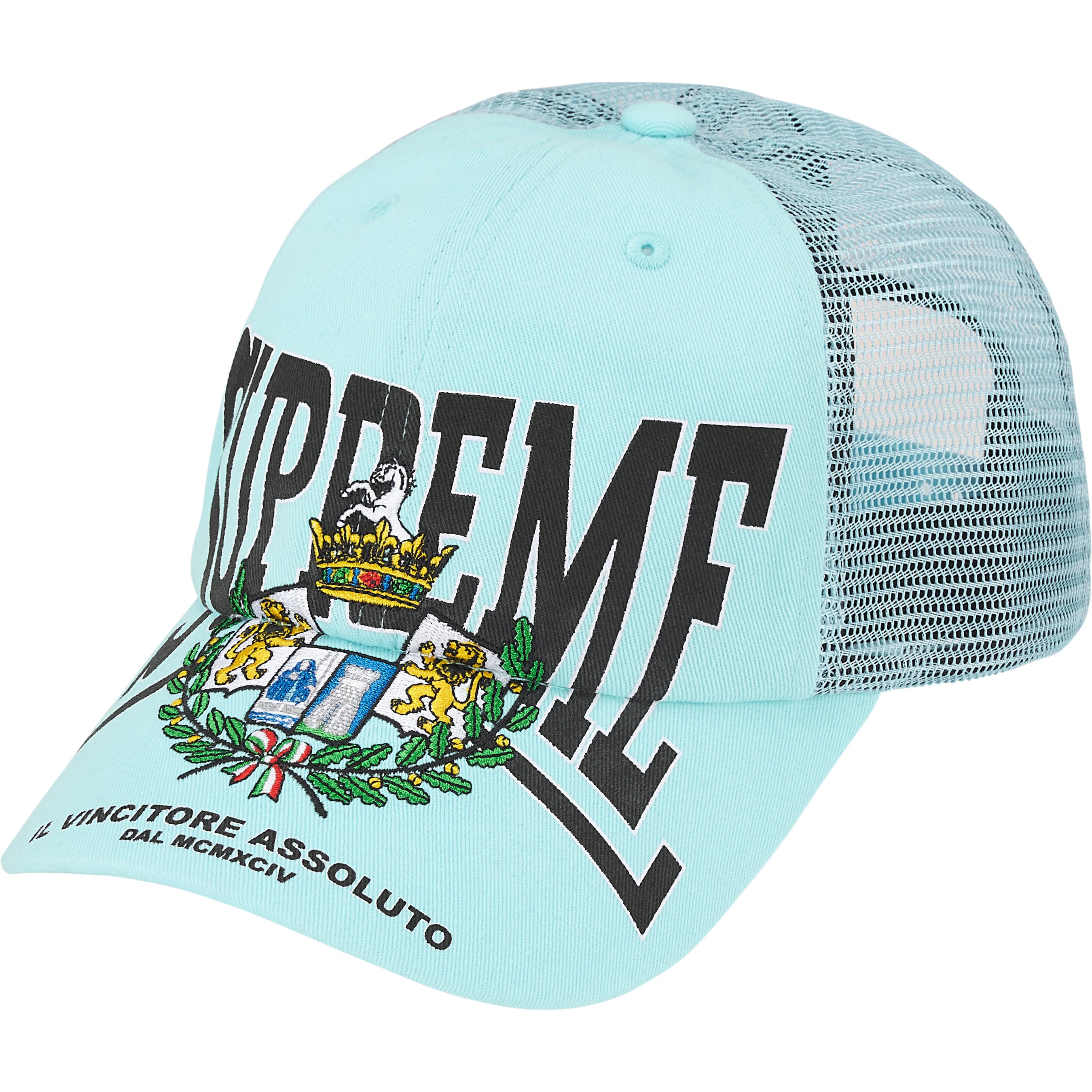 Supreme Reverse Logo 6-Panel ロイヤル 21aw Supreme Reverse Logo 6-Panel (FW21) - $48
