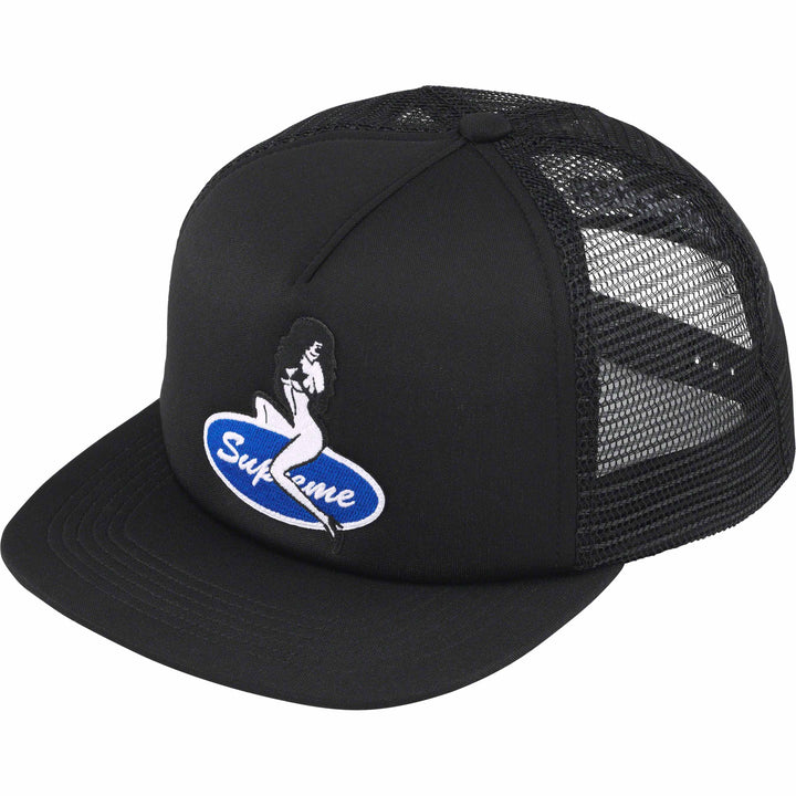 独特な supreme Pin Up Mesh Back 5-Panel Black キャップ