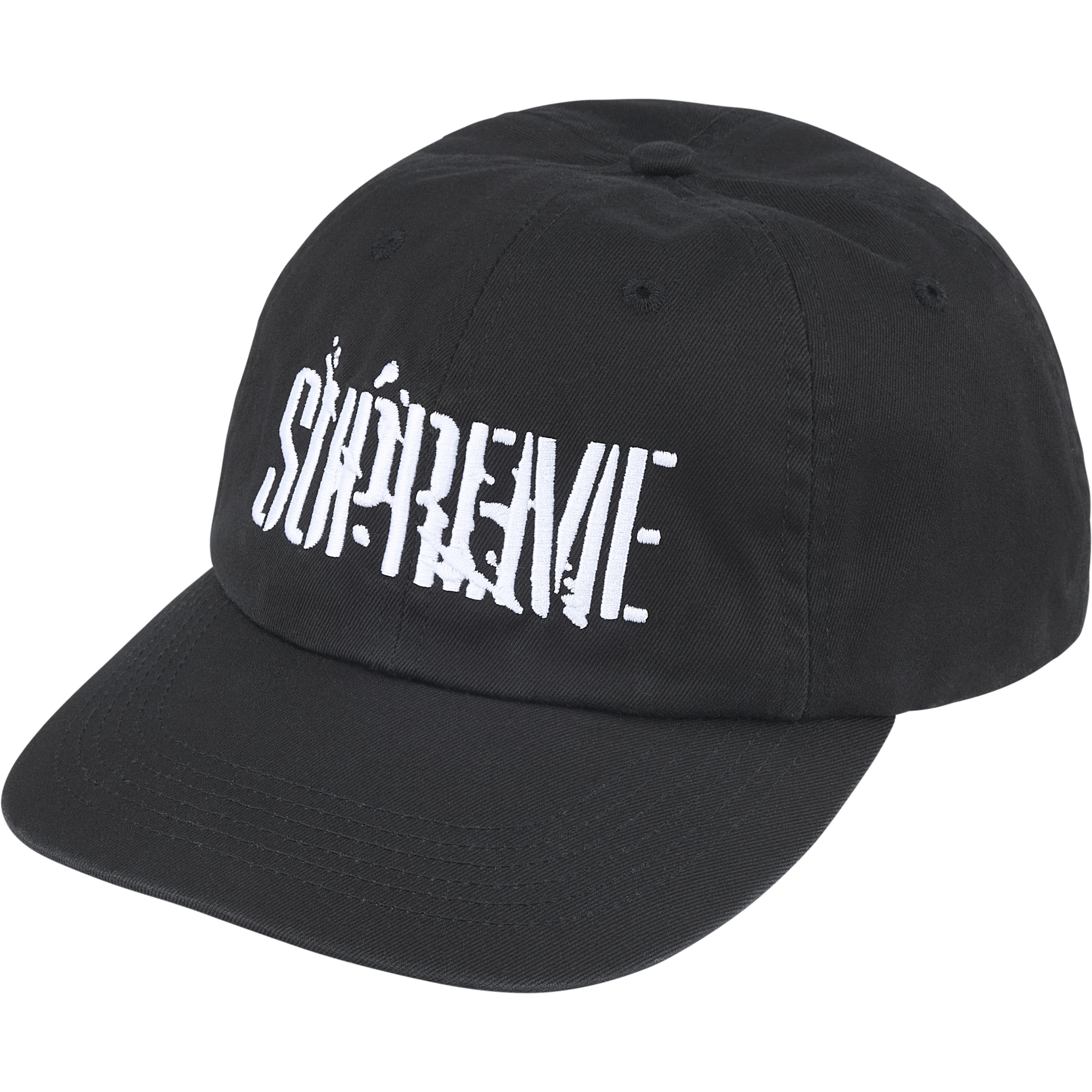 応援グッズ Supreme Stripe 6-Panel White Supreme Stripe Mesh 6-Panel (SS22) - $48