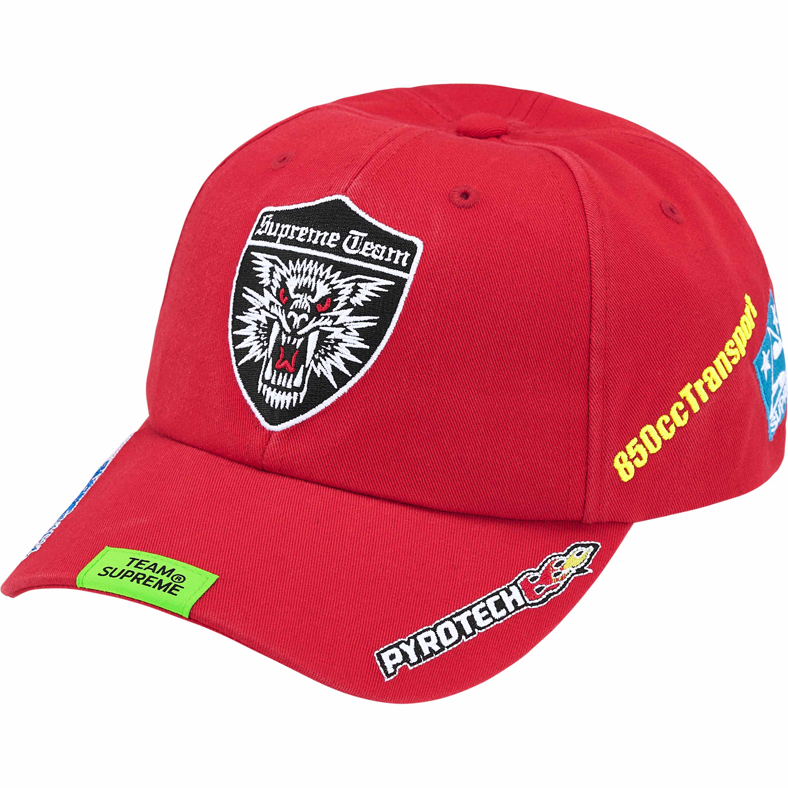 Racing Team 6-Panel - Shop - Supreme