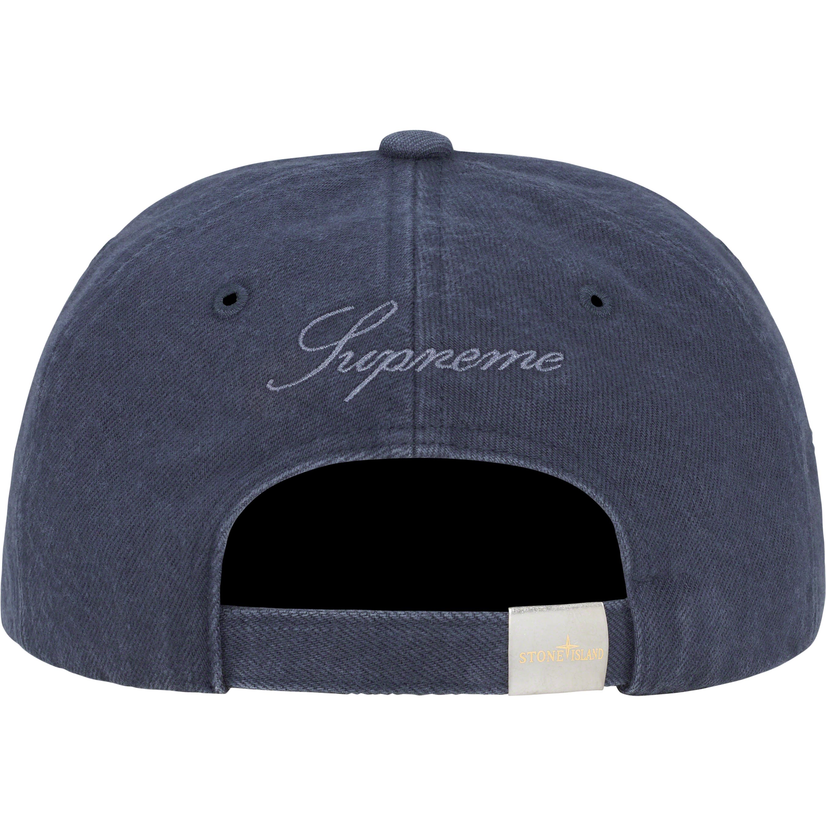 Supreme Stone Island Denim 6-Panel NAVY-