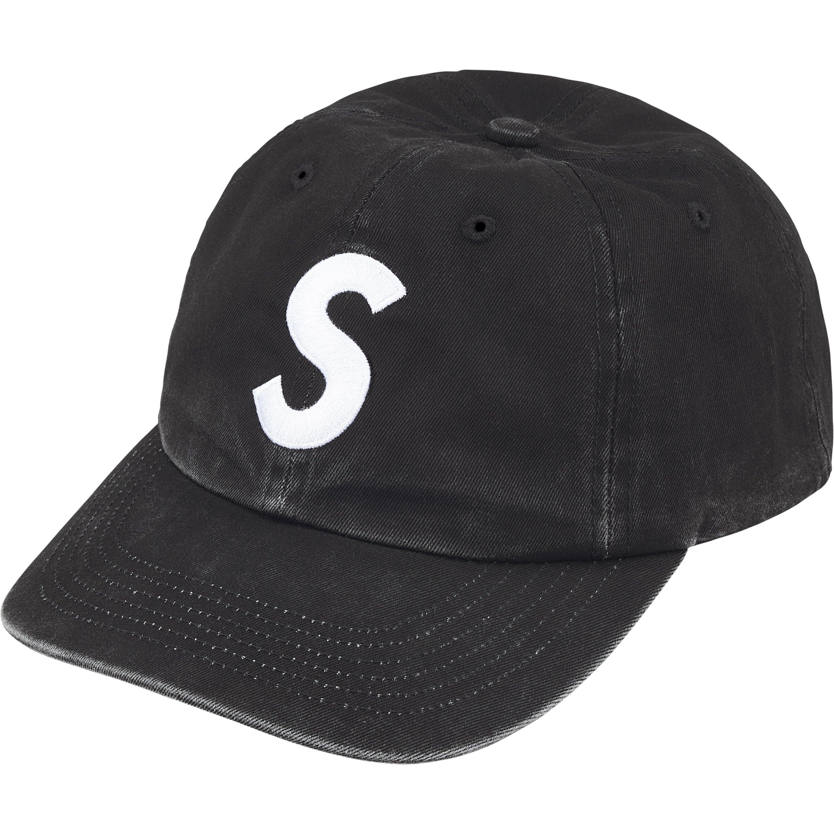 Pigment Coated S Logo 6-Panel キャップ Supreme Pigment Coated S Logo 6-Panel (SS25) - $54
