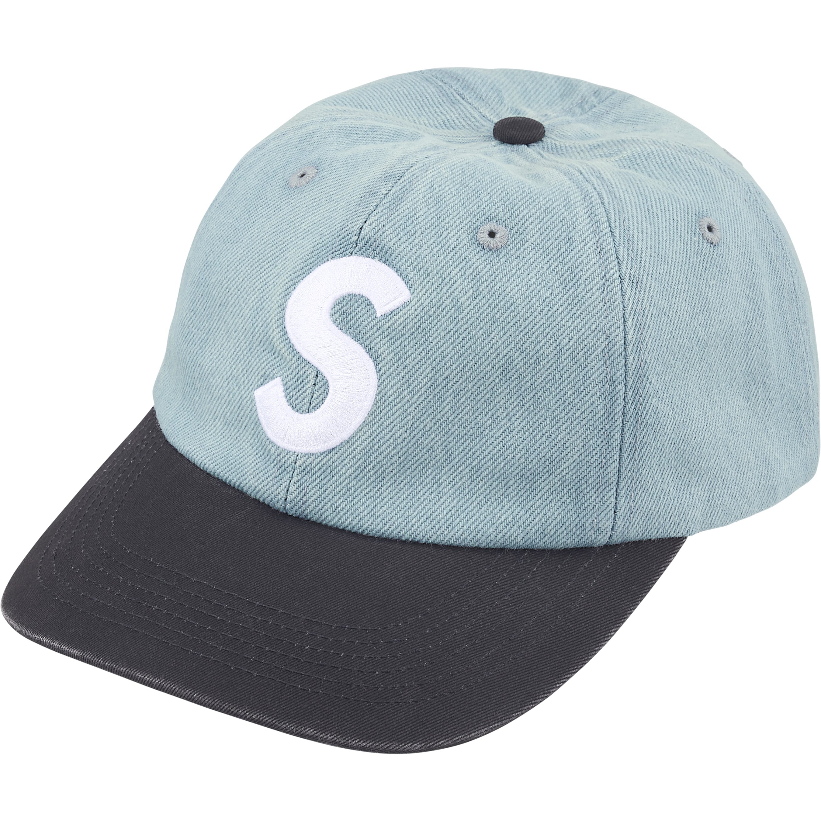 Pigment Coated 2-Tone S Logo 6-Panel - Shop - Supreme