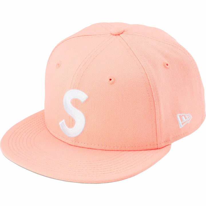 Supreme New Era S Logo Beanie Hat Cap Pink