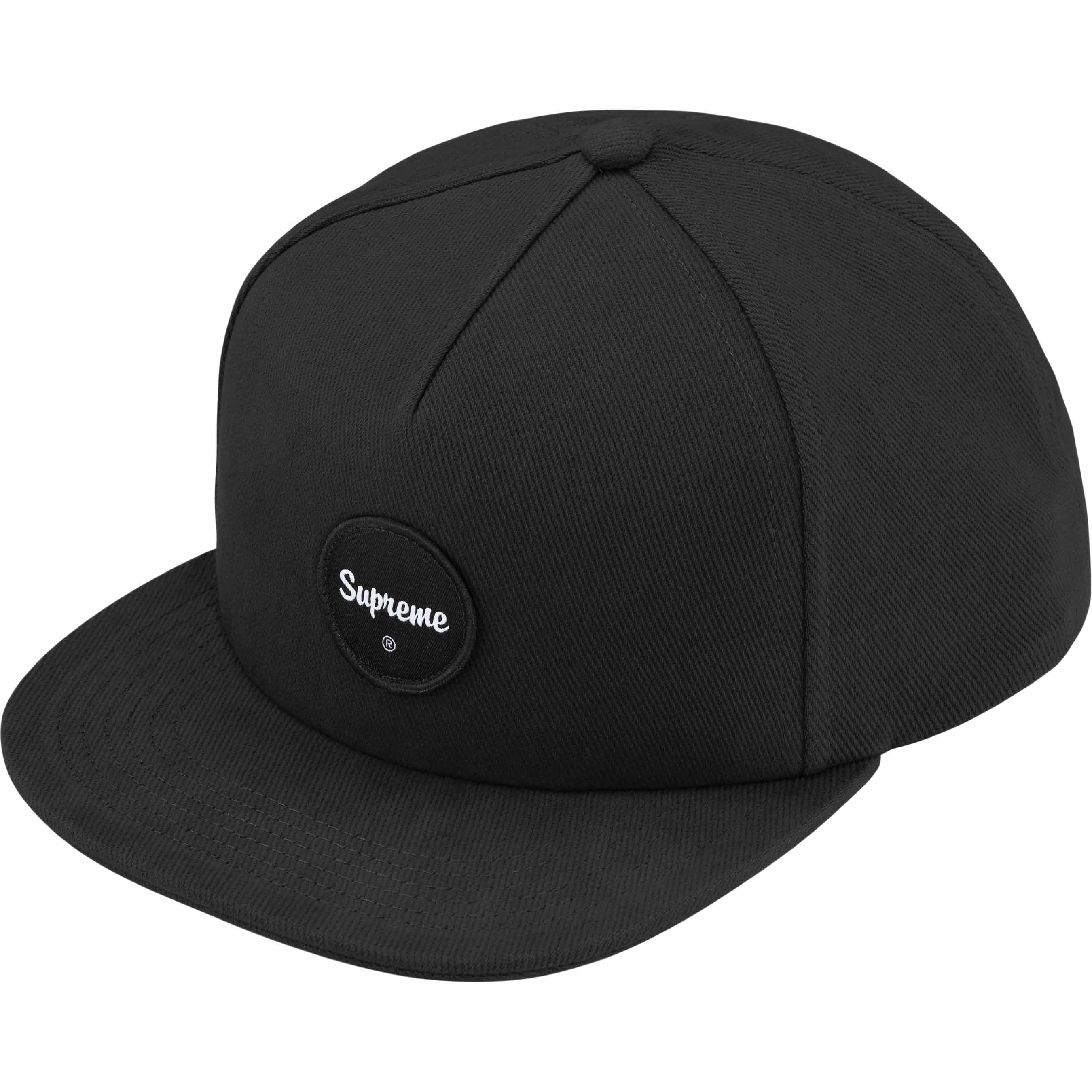 Supreme Twill Patch 5-Panel cap シュプリーム 60%OFF amcnissan.co.zw