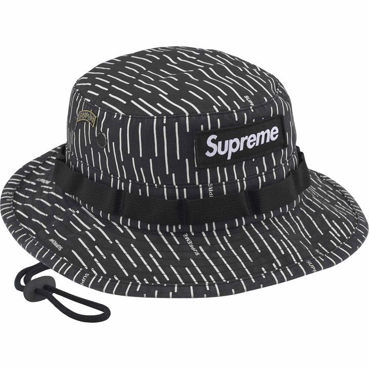 M/L supreme military boonie raindrop 黒 Supreme Military Boonie Black Raindrop Buy Supreme Military