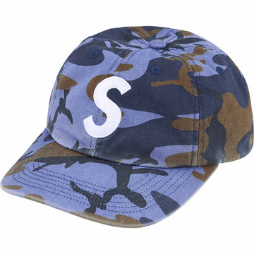 supreme S logo キャップ　USA製　黒 Supreme 2 Tone S Logo 6 Panel Black - SS24 - US