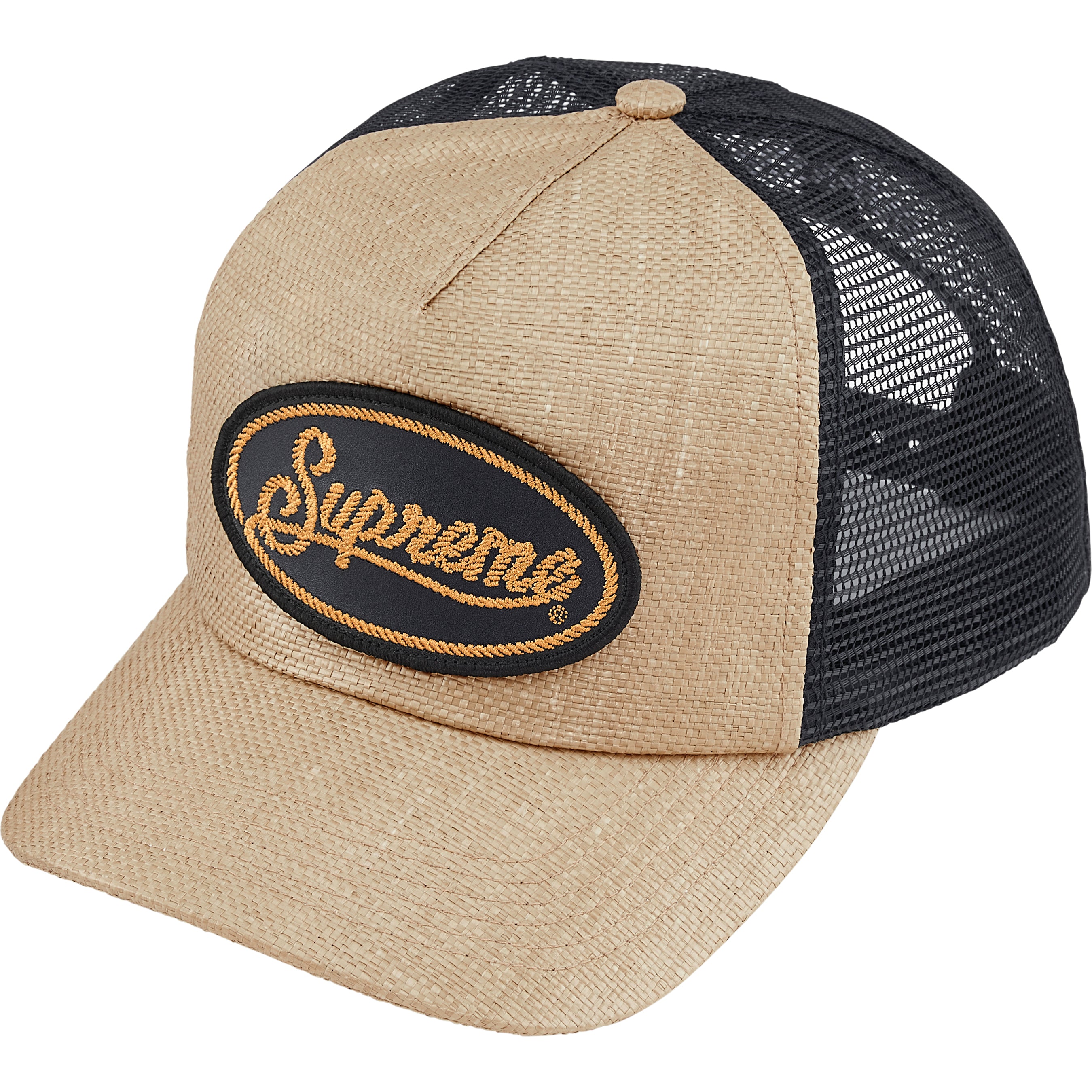 Supreme®︎ Raffia Mesh Back 5-Panel Raffia Mesh Back 5-Panel - Shop - Supreme