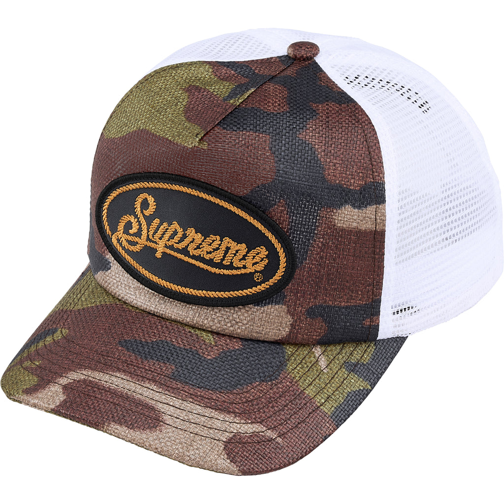 Raffia Mesh Back 5-Panel