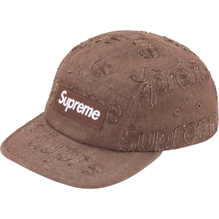 Lasered Denim Camp Cap - Shop - Supreme