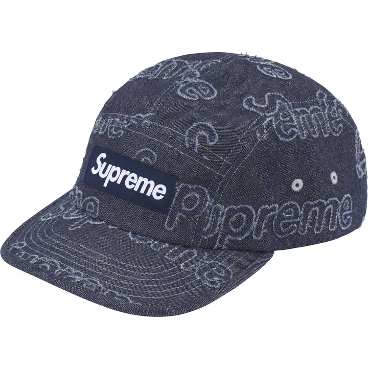 Supreme Lasered Denim Camp Cap シュプリーム