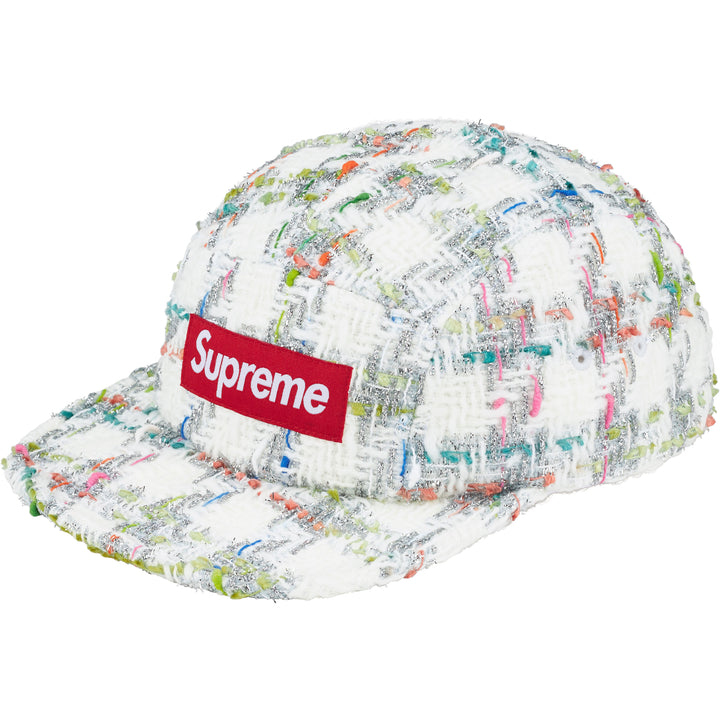 Metallic Bouclé Camp Cap - Shop - Supreme