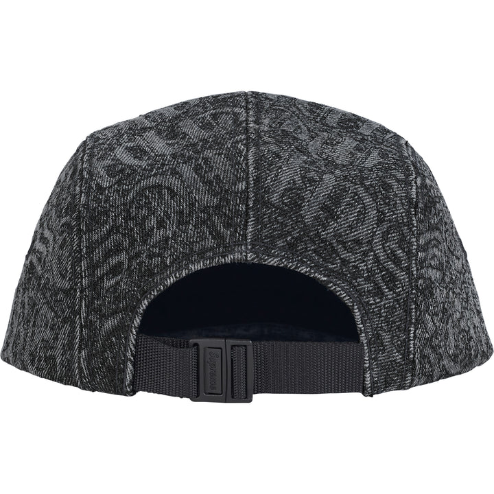 Stitched Old English Denim Camp Cap - Shop - Supreme