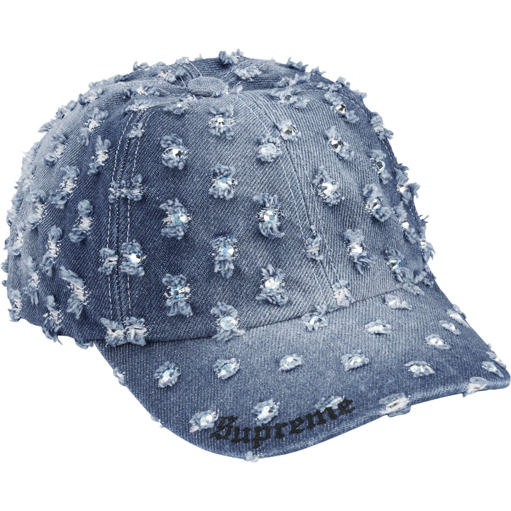 Hole Punch Rhinestone Denim 6-Panel - Shop - Supreme