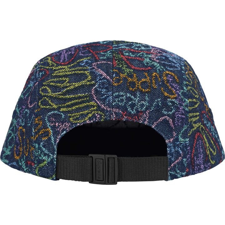 Handwriting Denim Camp Cap - Shop - Supreme