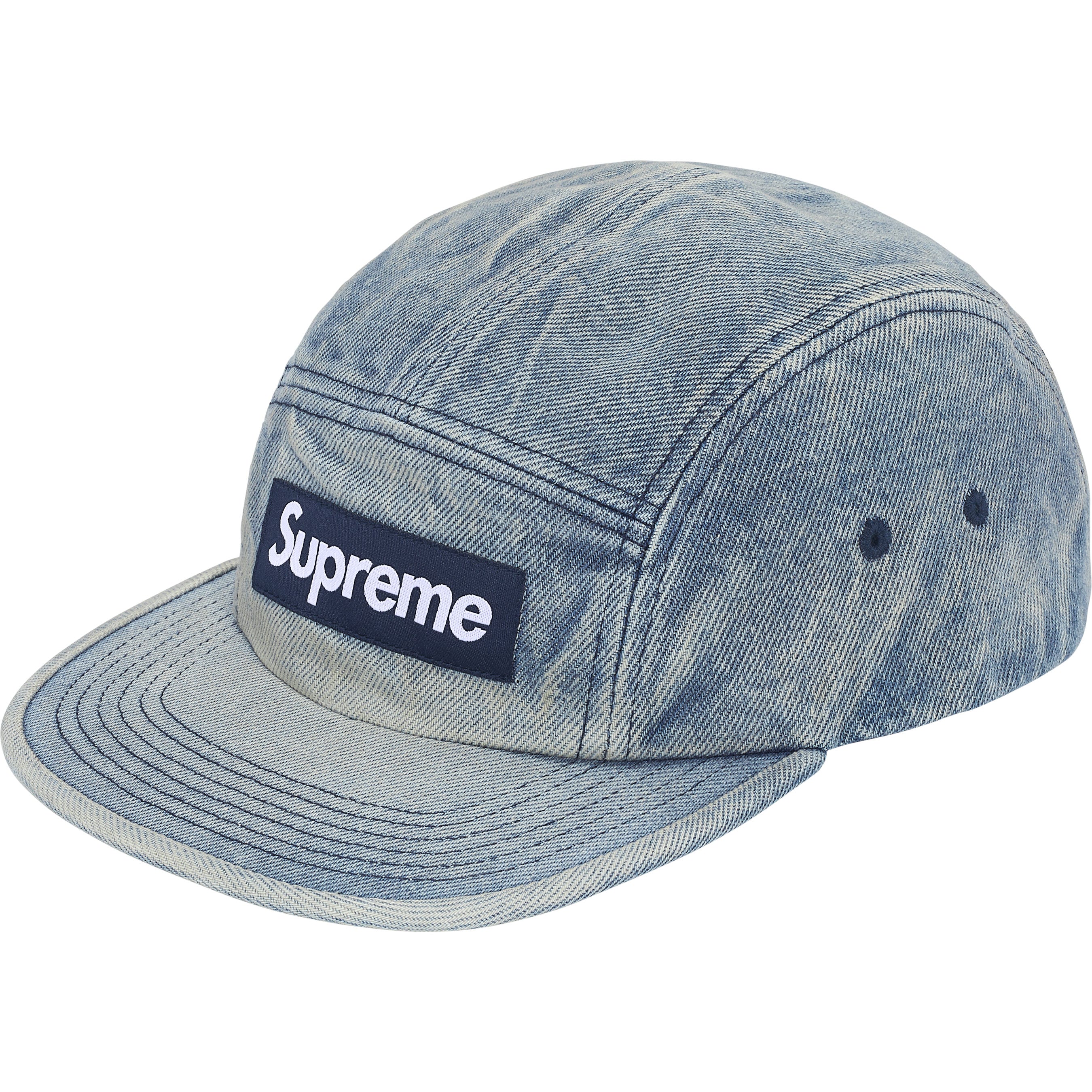 帽子 Supreme Washed Chino Twill Camp Cap 23aw Supreme Washed Chino Twill Camp Cap (SS23) - $48