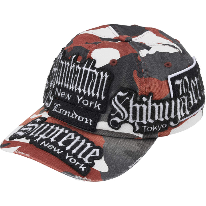 Supreme シュプリーム City Patches 6-Panel Cap City Patches 6-Panel - Shop - Supreme