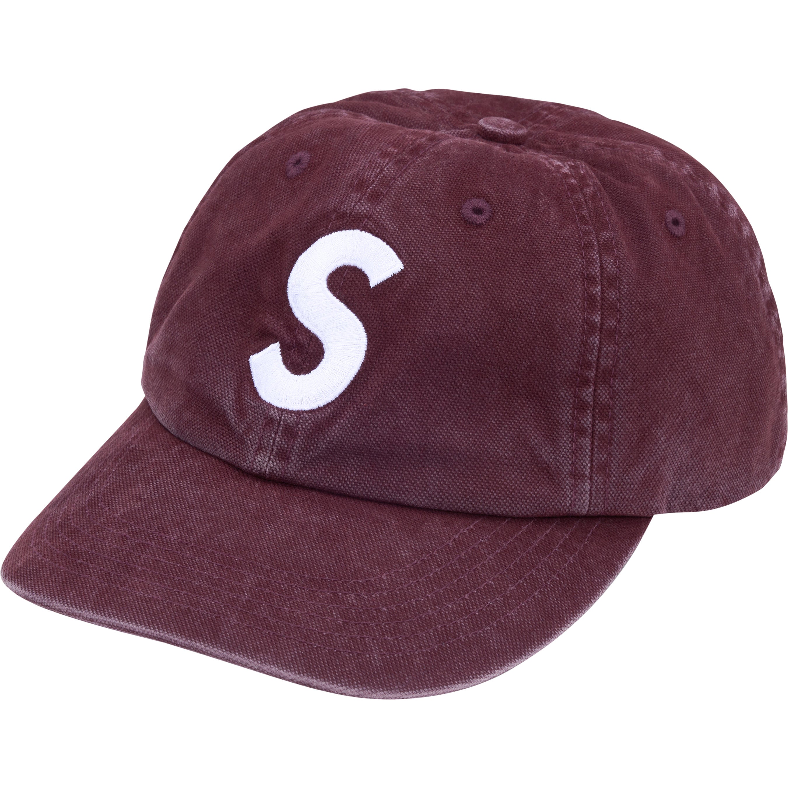 Washed Canvas S Logo 6-Panel - Shop - Supreme