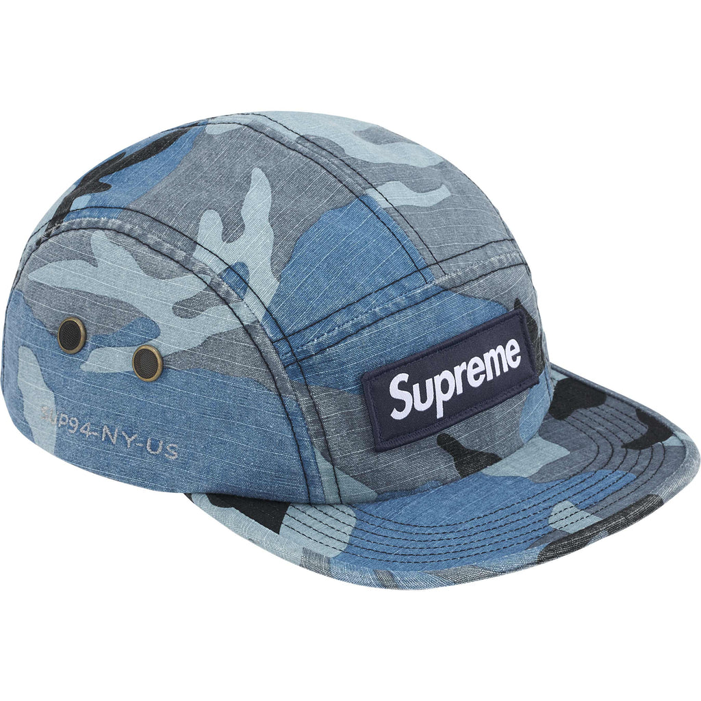 【Supreme】Military Camp Cap White Camo F Shop - Supreme