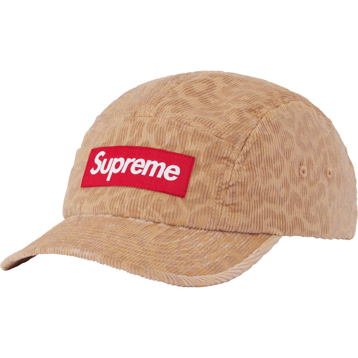 Leopard Corduroy Camp Cap - Shop - Supreme