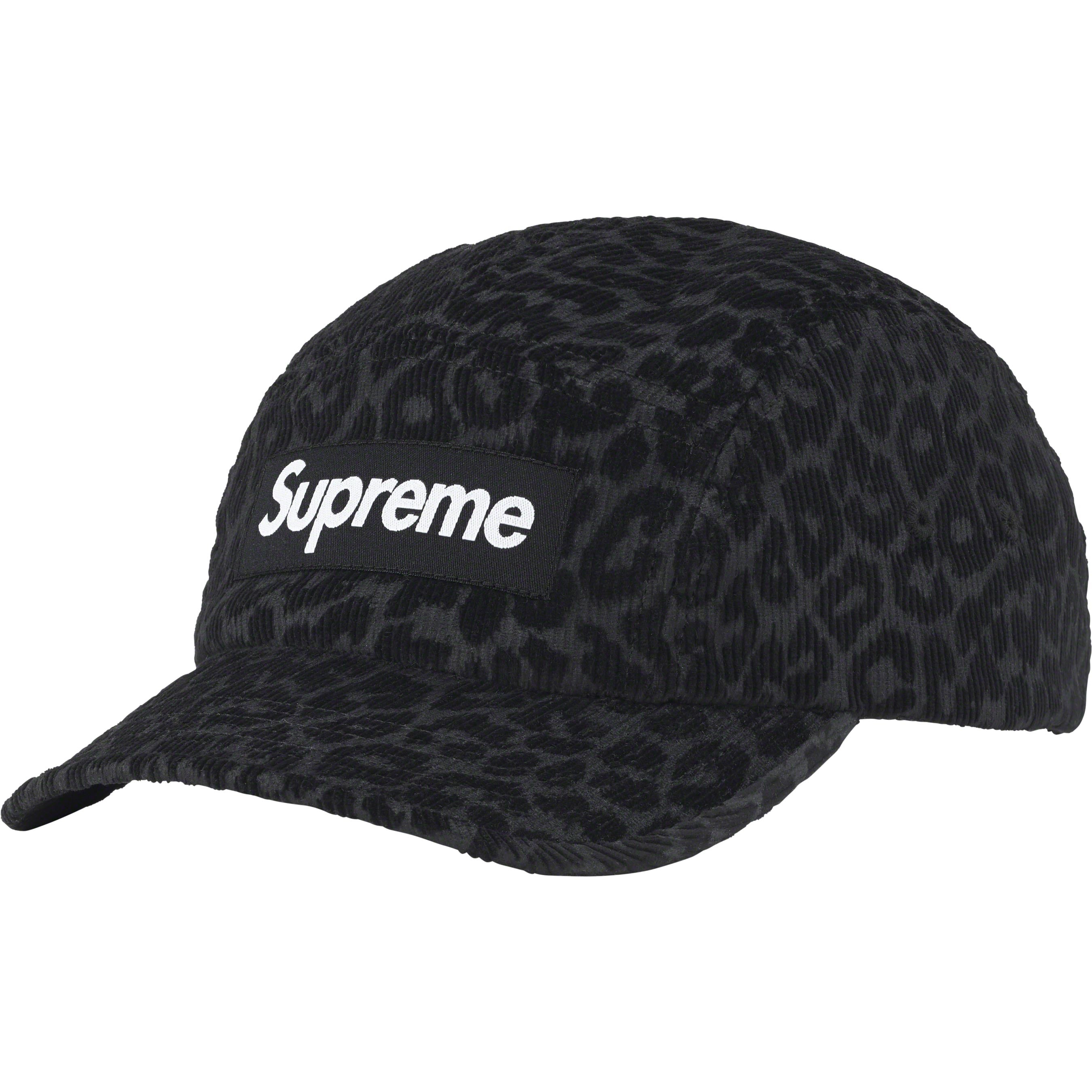 Leopard Corduroy Camp Cap - Shop - Supreme