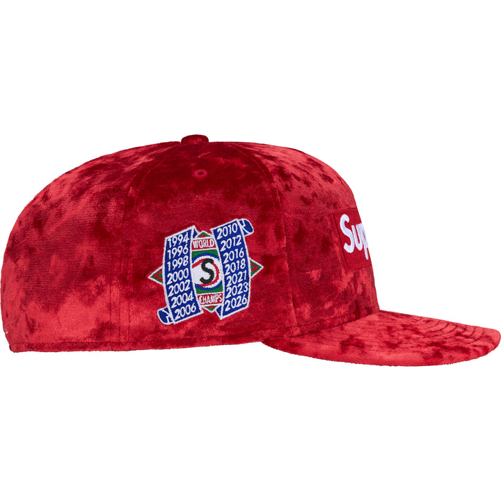 Crushed Velvet Box Logo New Era® - Shop - Supreme