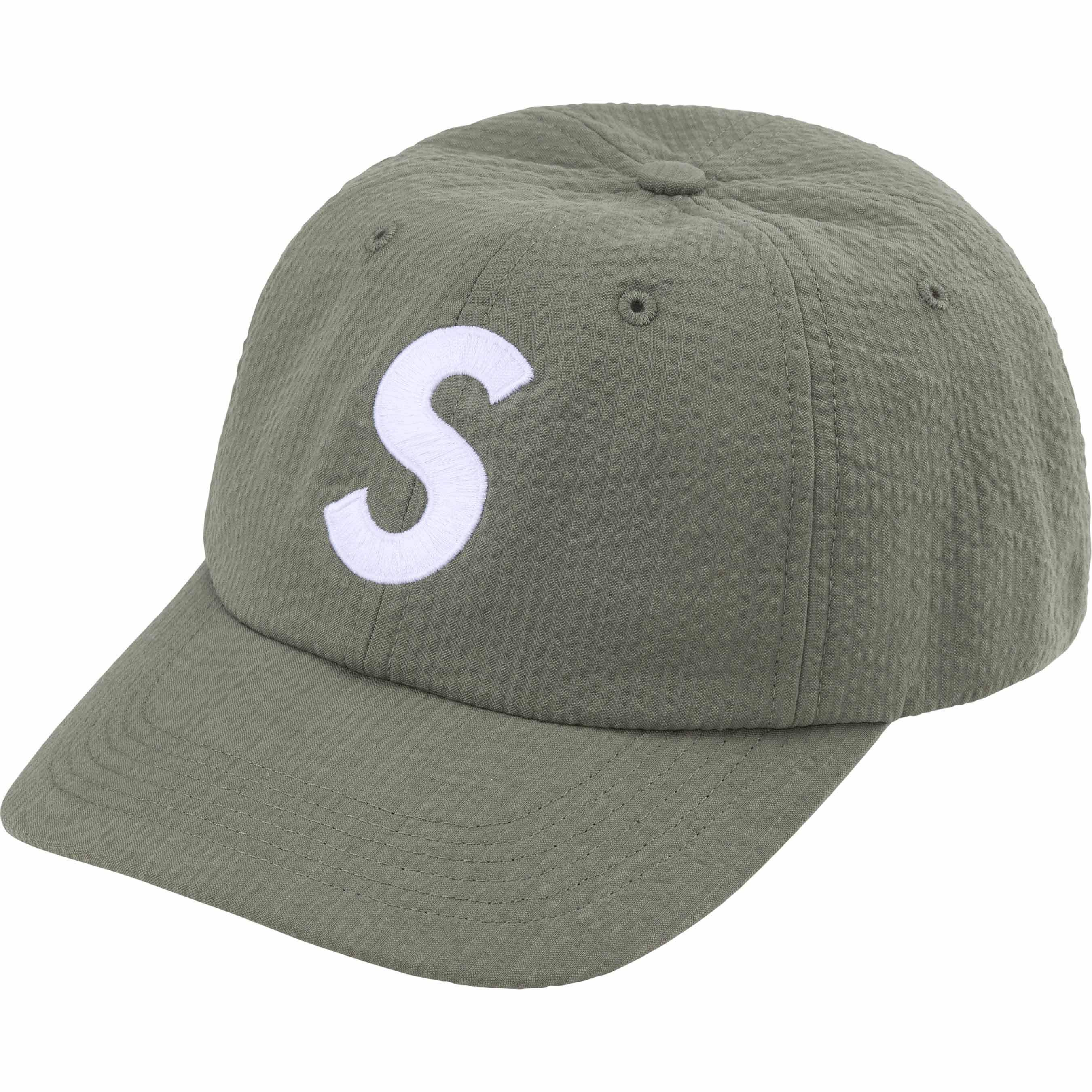 Seersucker S Logo 6-Panel - Shop - Supreme