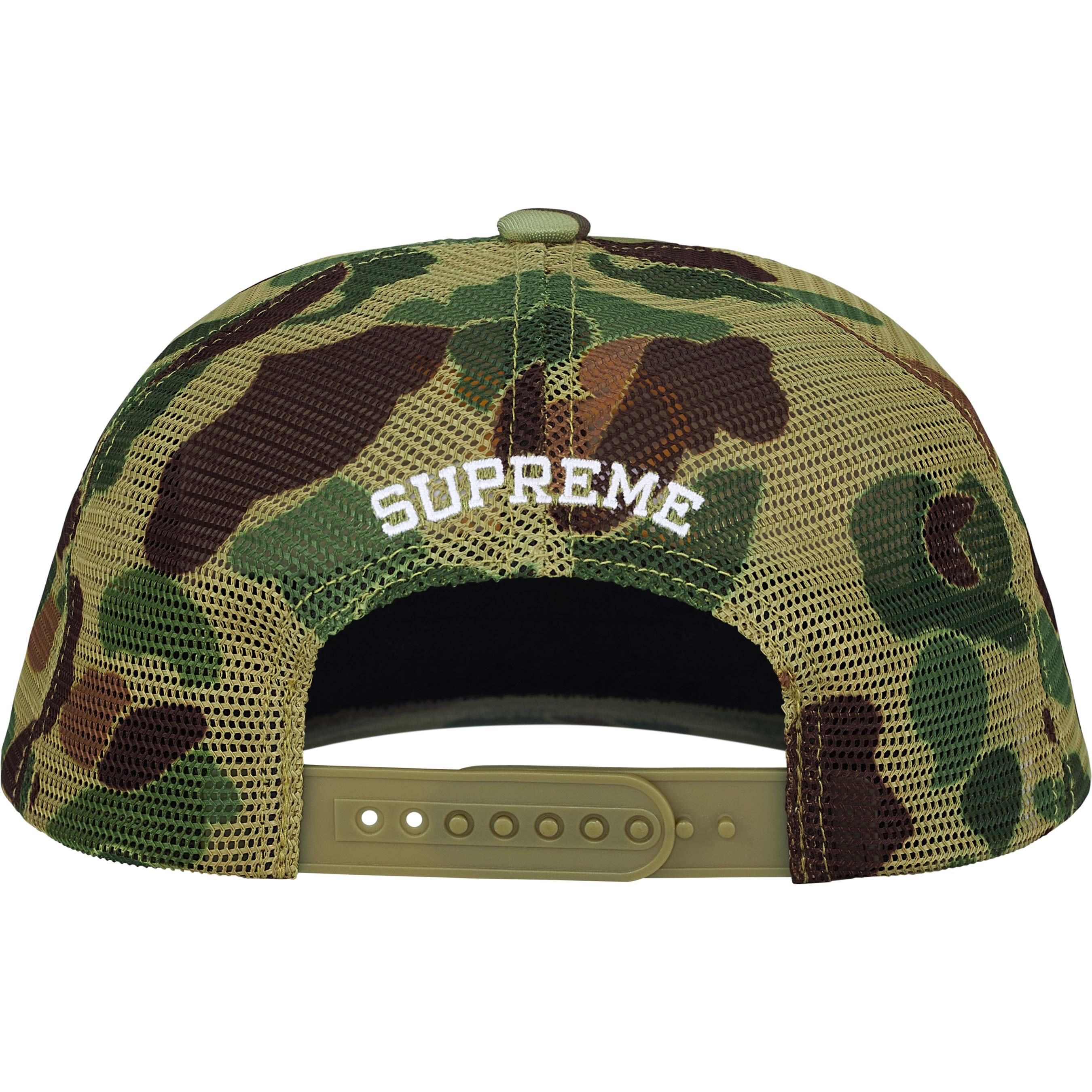 Supreme 25FW Contrast S Mesh Back 6-Panel