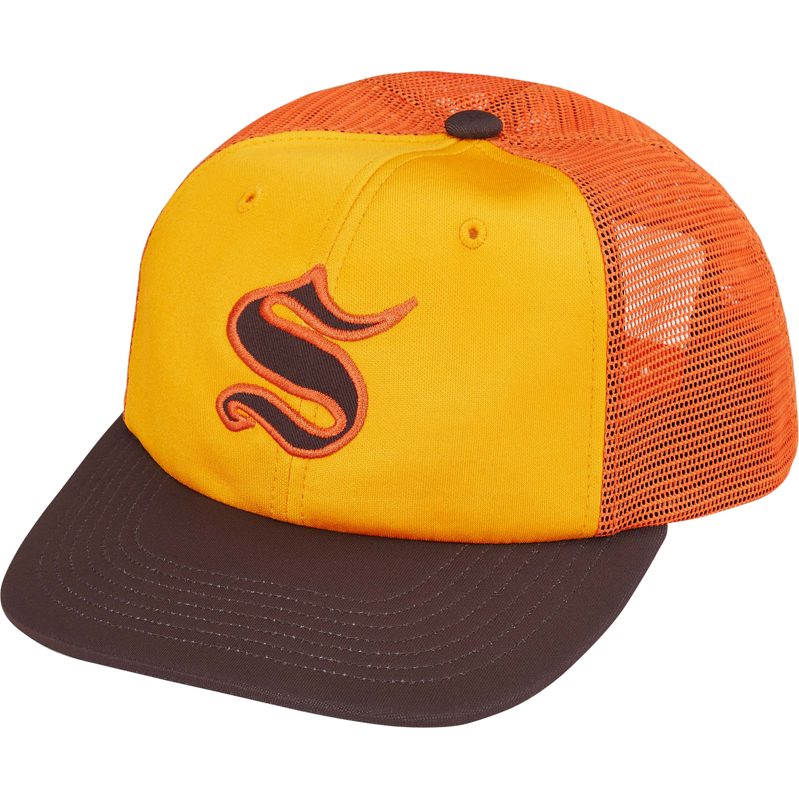 Supreme 25FW Contrast S Mesh Back 6-Panel