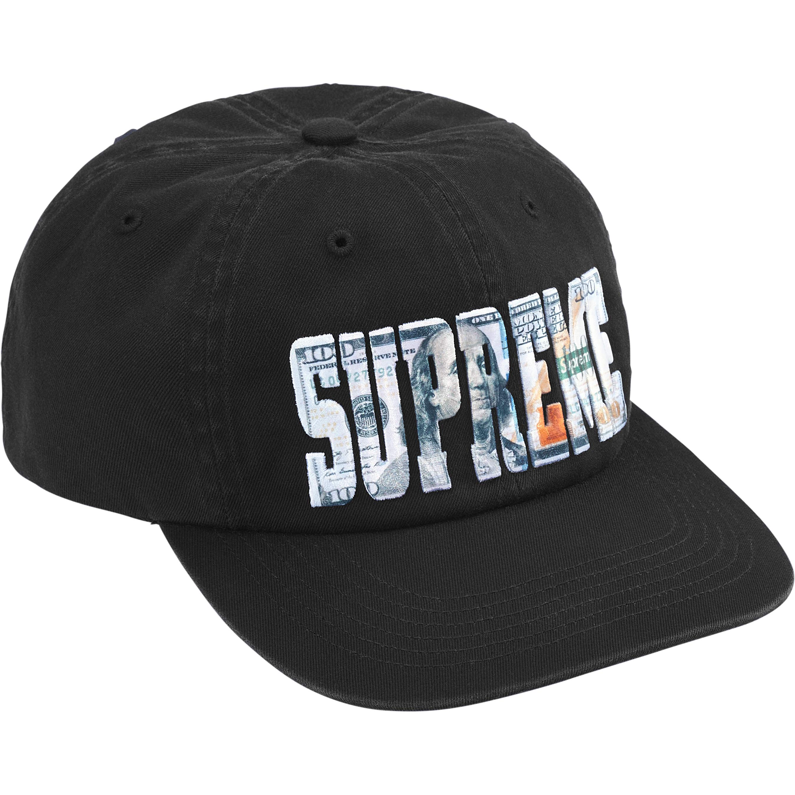 Embroidered Money Logo 6-Panel - Shop - Supreme