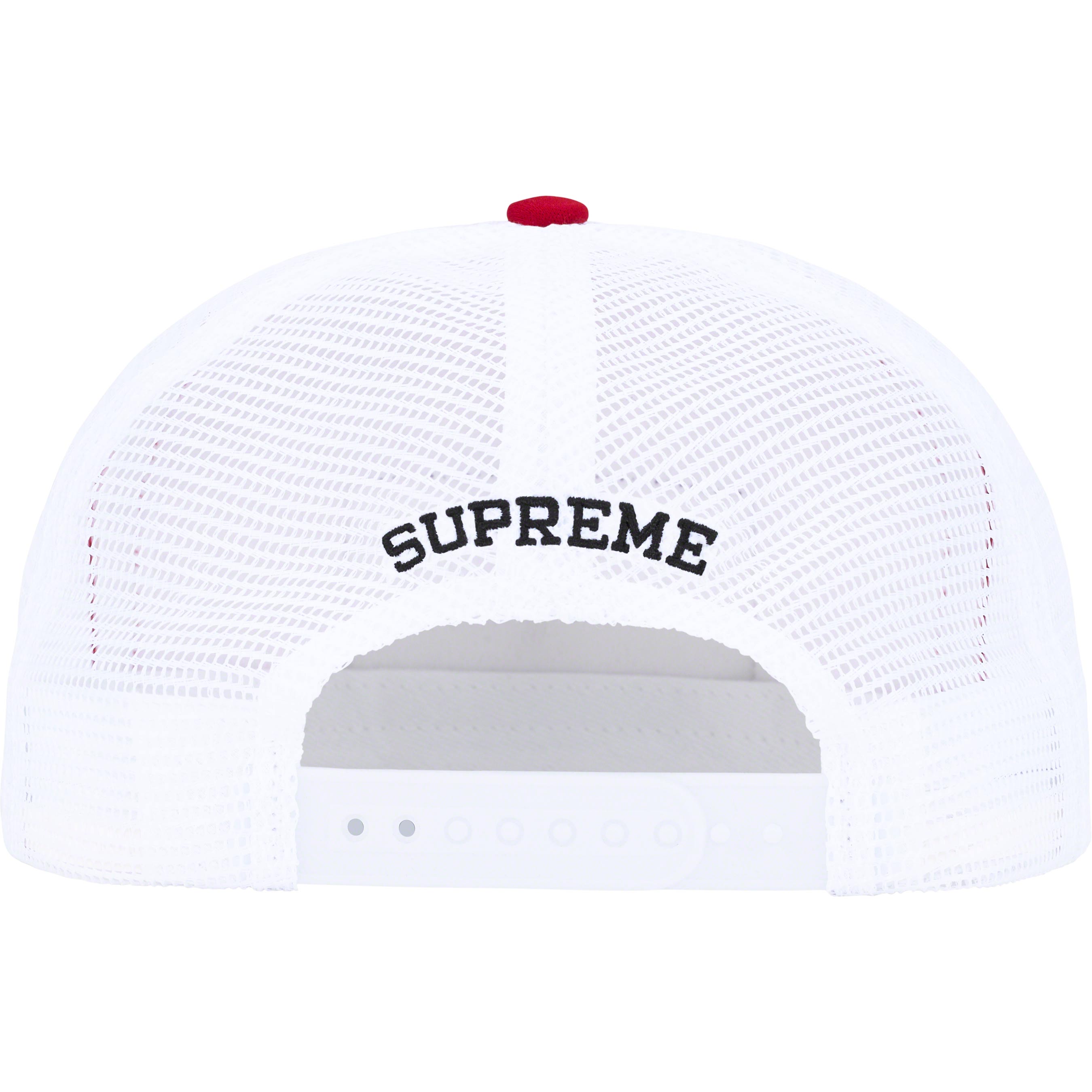 Supreme Mess Mesh Back 5-Panel Cap Black - キャップ