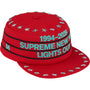 Stars Studded Pillbox Hat