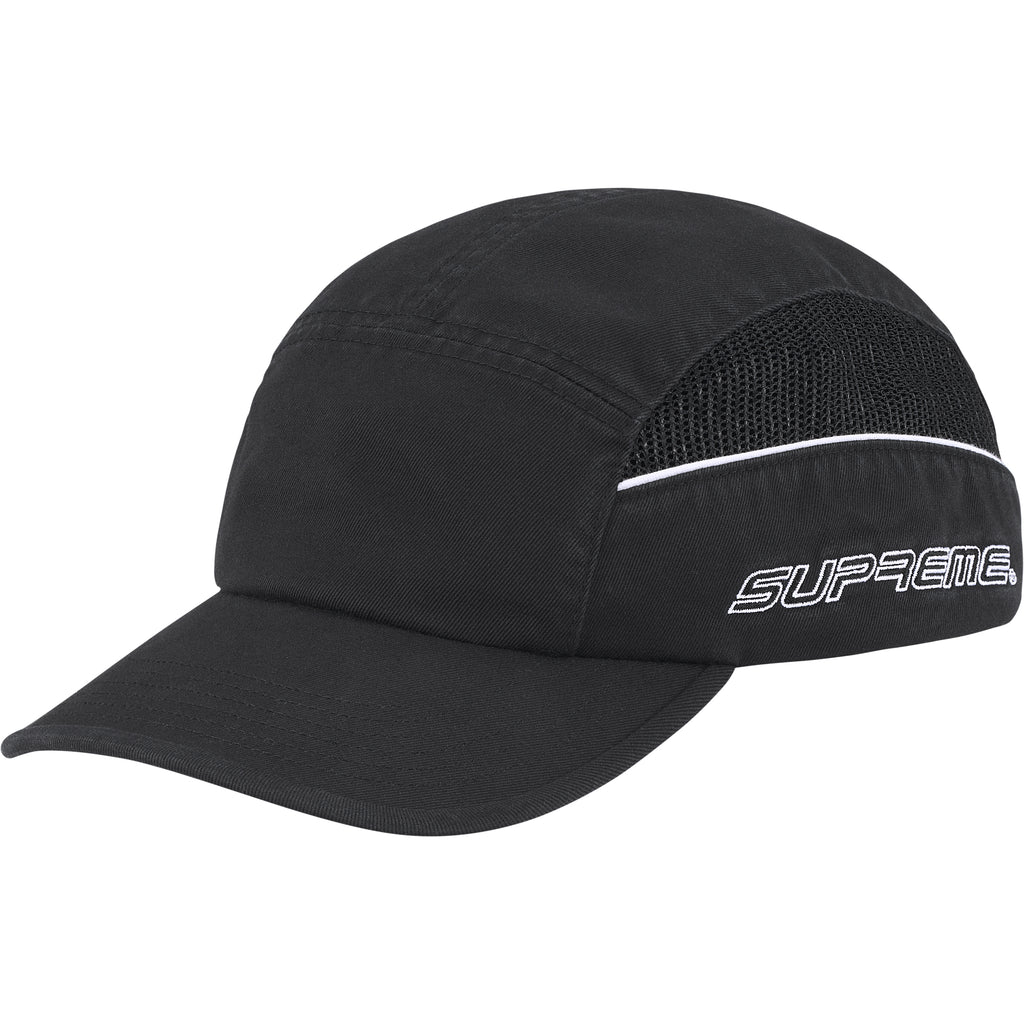 Side Mesh Piping Camp Cap - Shop - Supreme