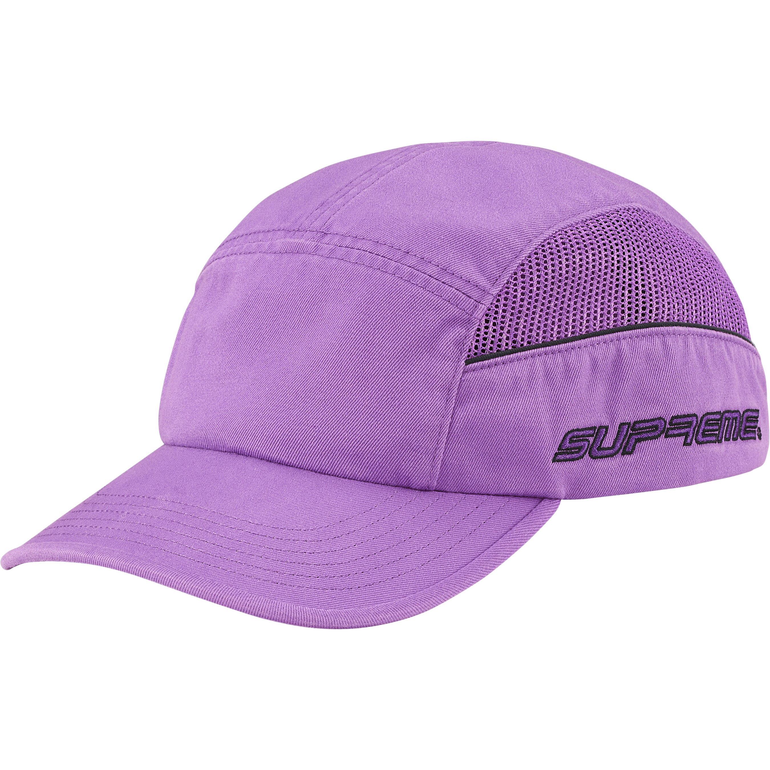 Side Mesh Piping Camp Cap - Shop - Supreme