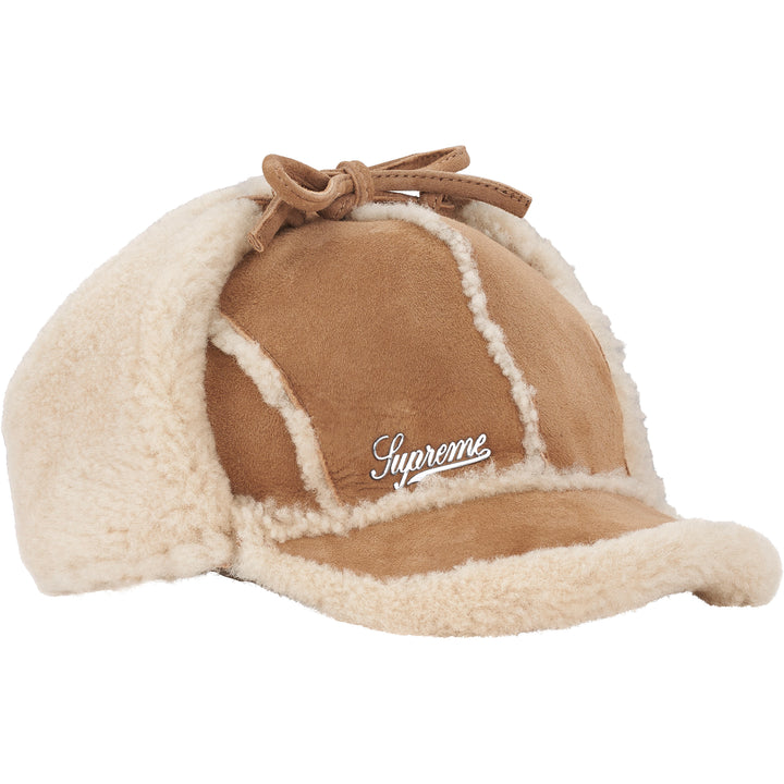 Shearling Lined Earflap Cap