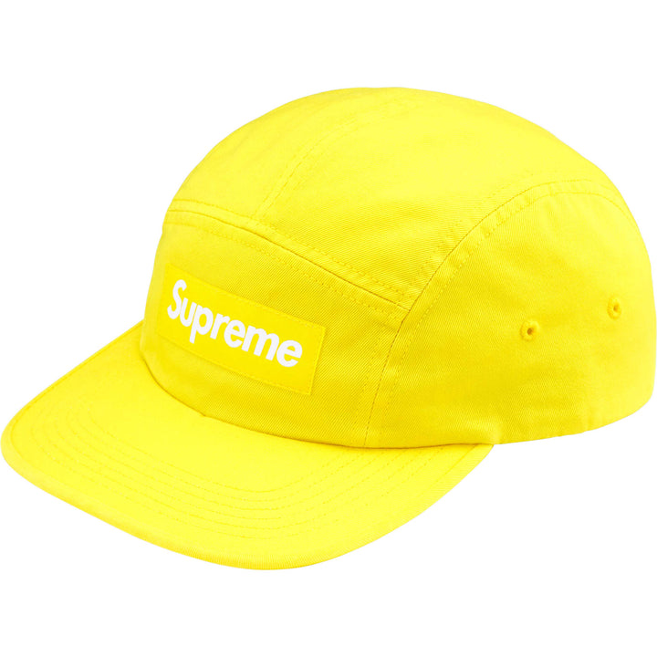 Supreme Washed high quality Chino Twill Camp Cap