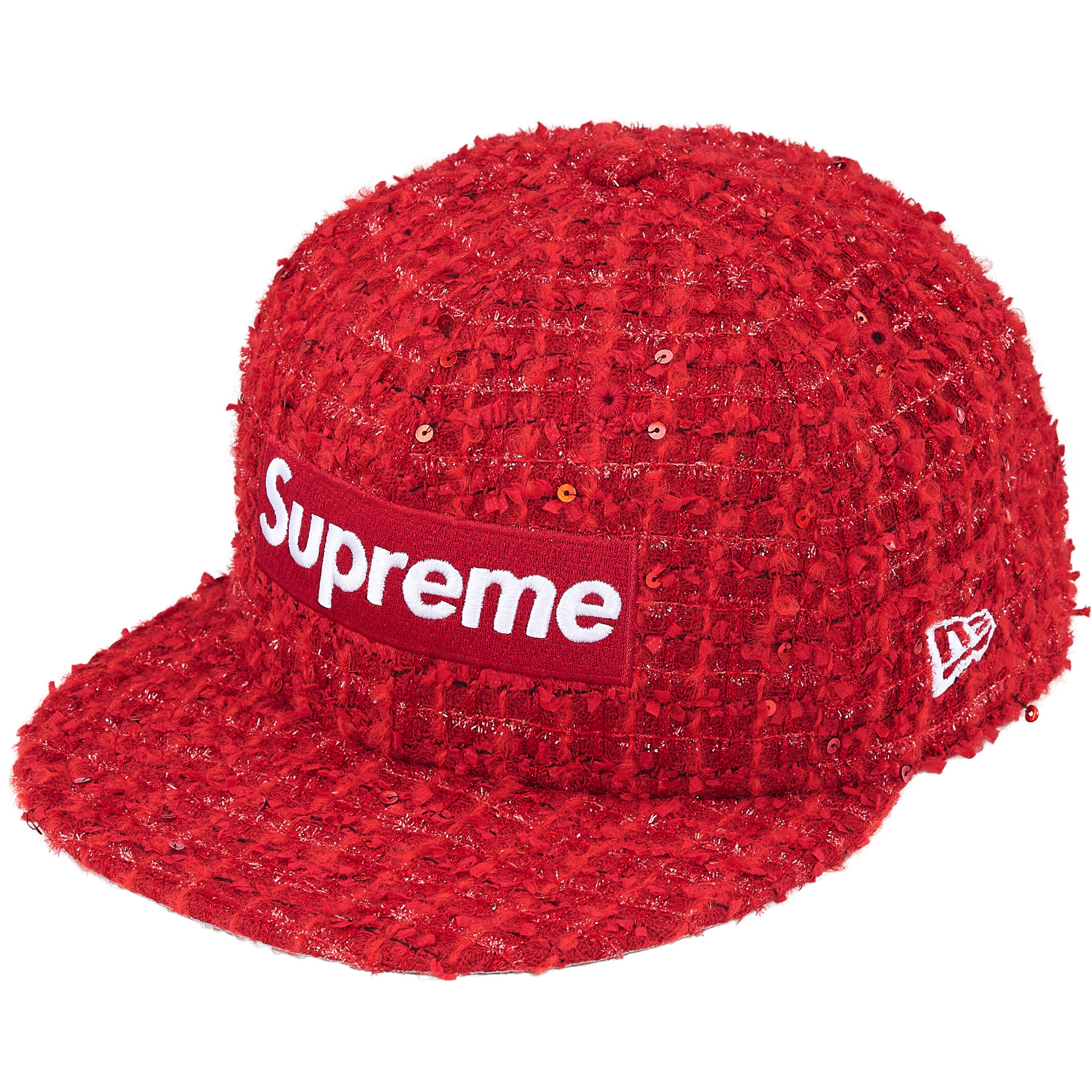 Supreme 25FW Felt Appliqué Earflap Beanie