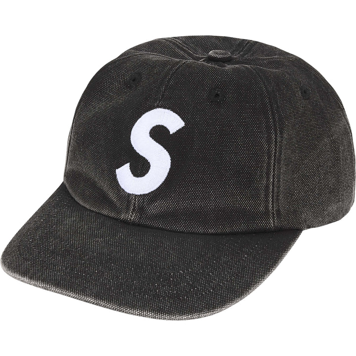 美品 Supreme Pigment Canvas S Logo 6-Panel Pigment Coated Canvas S Logo 6-Panel - Shop - Supreme