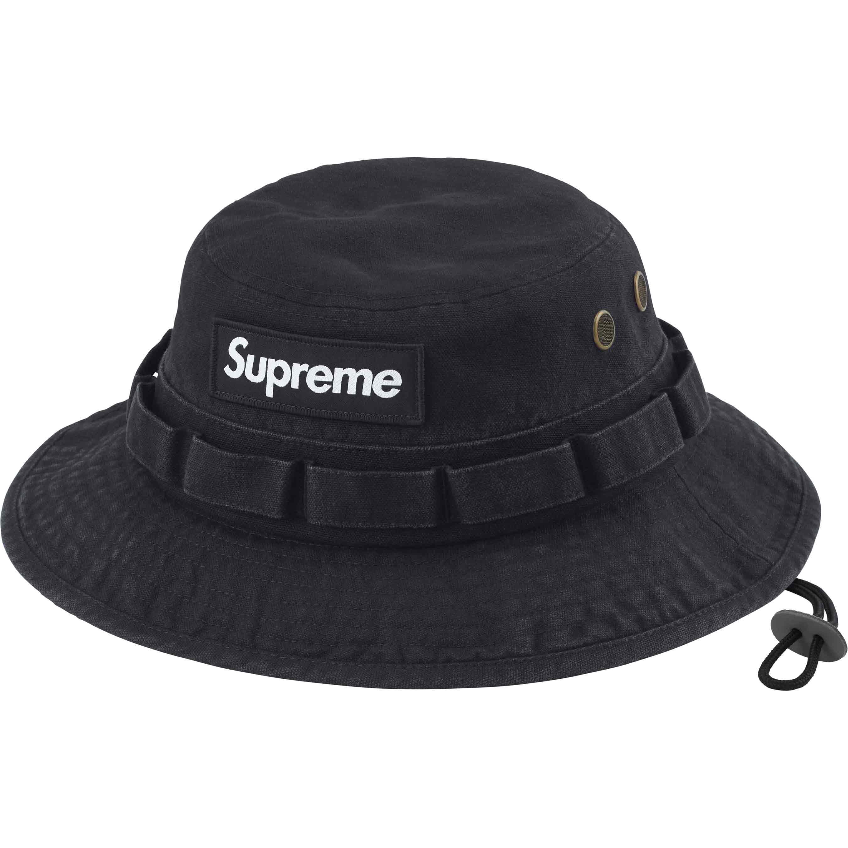 M/L Supreme Washed Canvas Boonie ハット - ハット