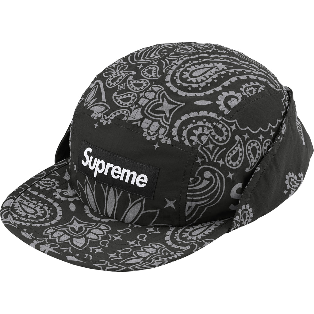 定価以下Supreme Reflective Bandana Camp Cap Reflective Bandana Sunshield Camp Cap - Shop - Supreme